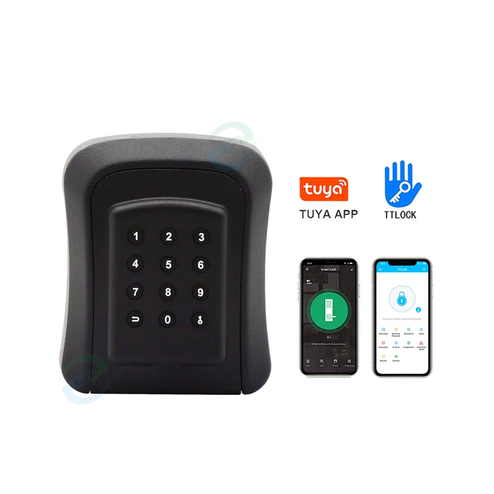 TTlock Tuyaアプリ対応スマートデジタルキーロックボ - Lockbox Key Secure のレビューと価格