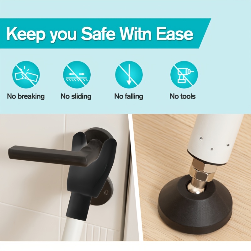 調整可能な2in1スライド式パティオドアセキュリティバー、盗 - Window Lock Bar のレビューと価格