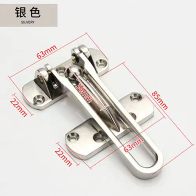 耐久性のあるステンレス製盗難防止ドアセーフティチェーンボルト - Security Chain Door のレビューと価格