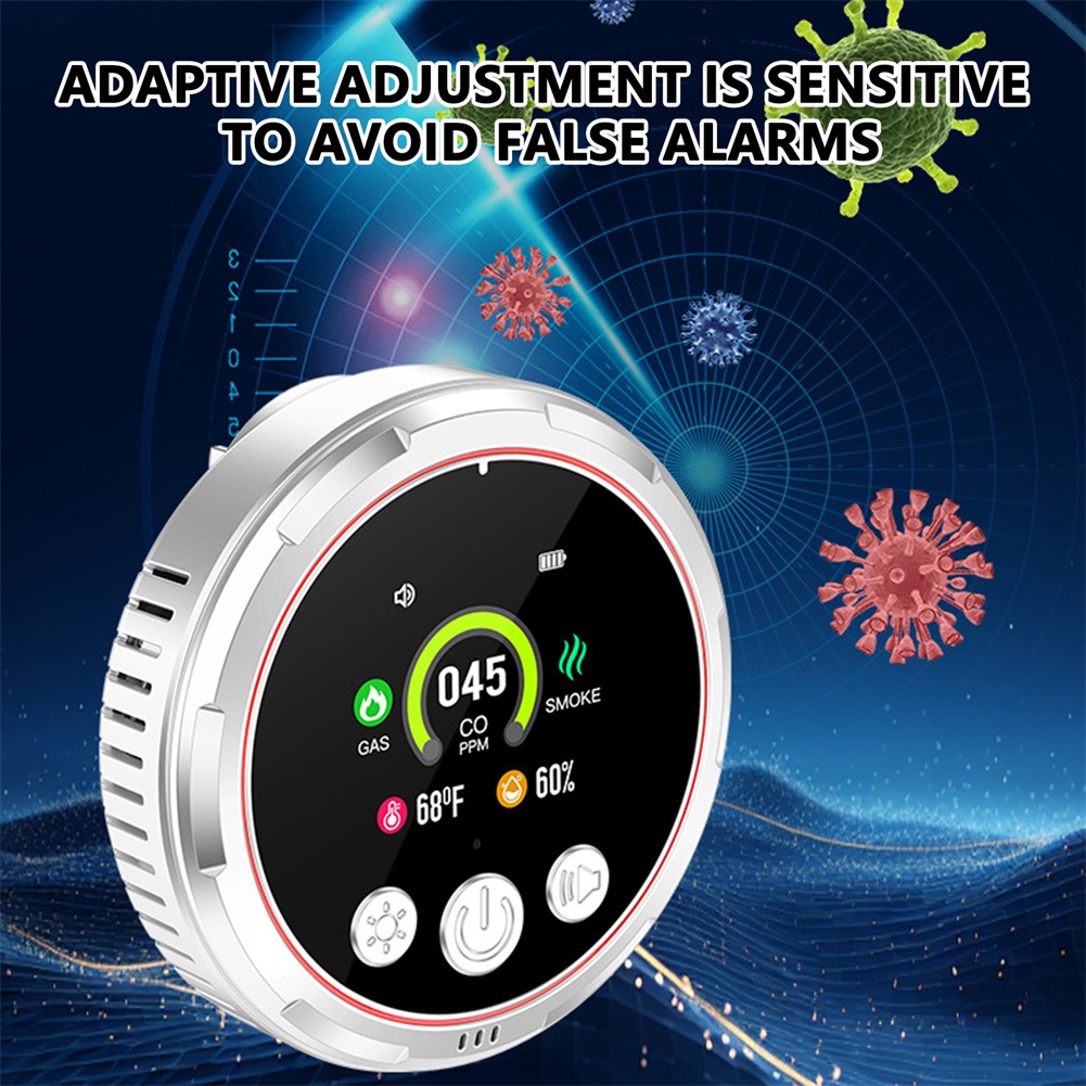 ホーム安全アラーム、5 in 1一酸化炭素煙ガス検知器HDデ - Co Detector Plug のレビューと価格
