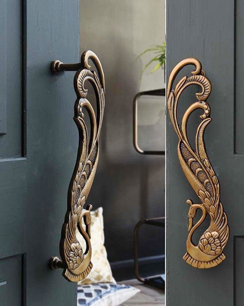 Gor u peacock figinドアハンドル、アンティ - Window Lock Bar のレビューと価格